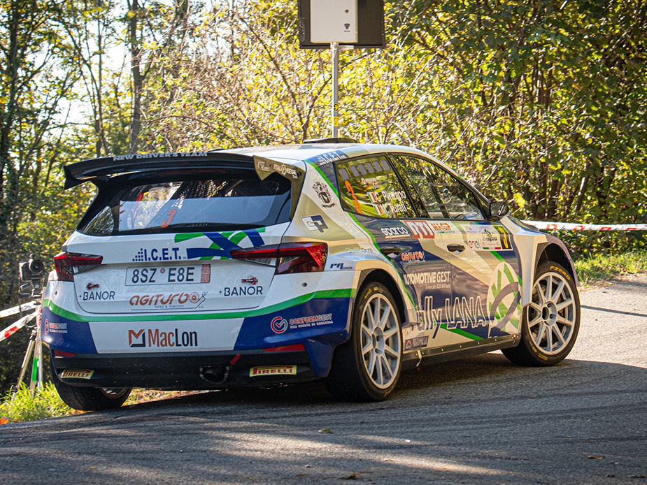 Corrado Pinzano al Rally Lana 2026